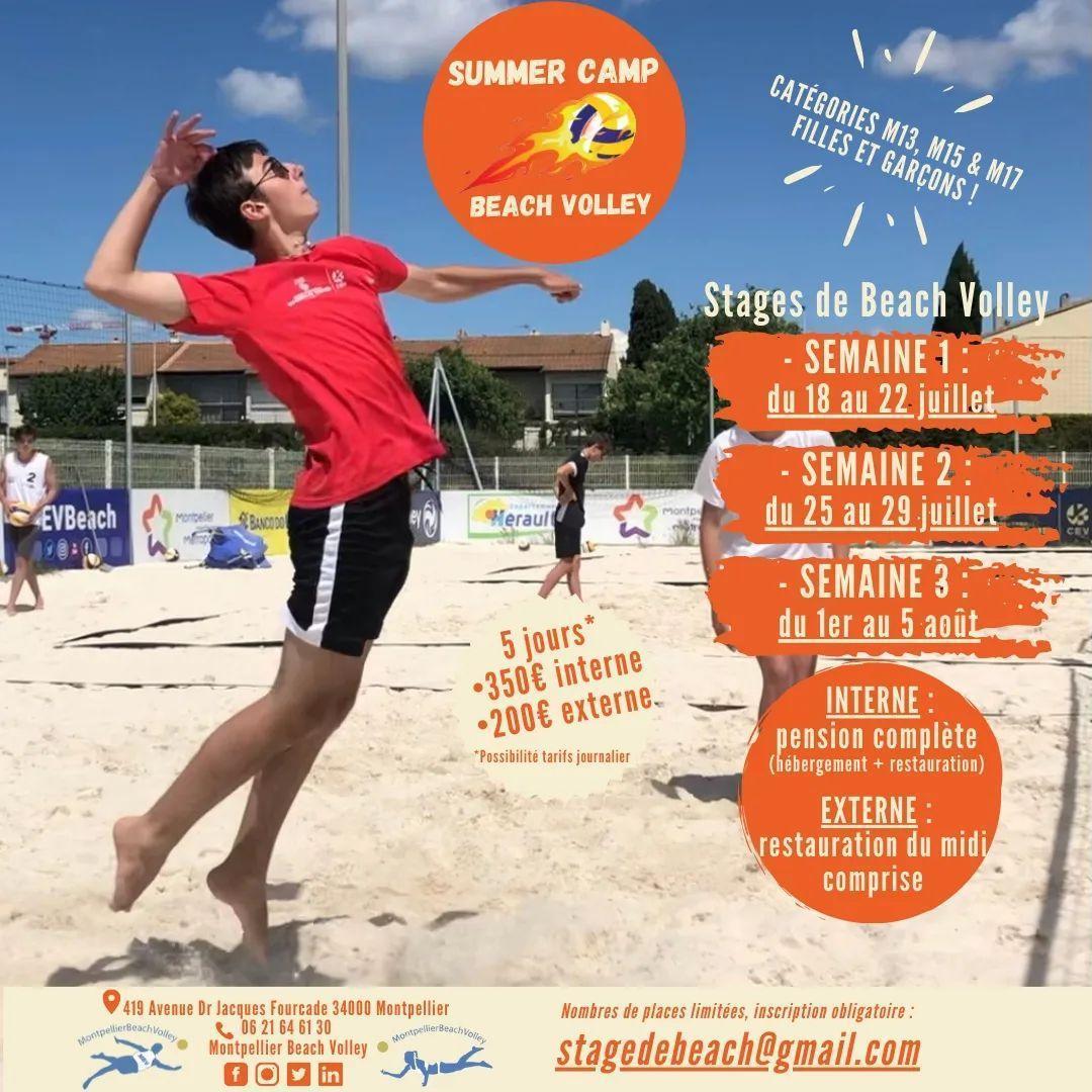 You are currently viewing Le retour du Summer Camp Beach Volley !
