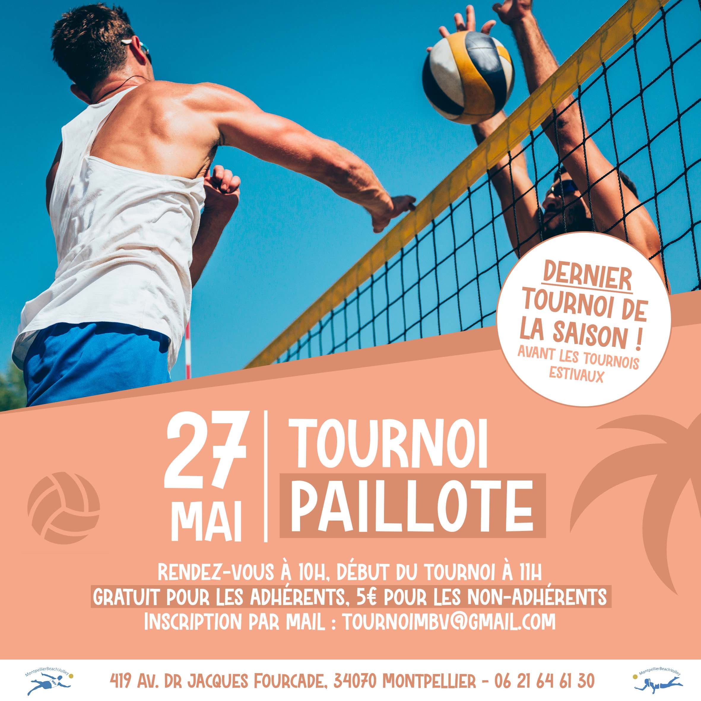 You are currently viewing Samedi 27 Mai dernier Tournoi Paillote avant la période estivale !